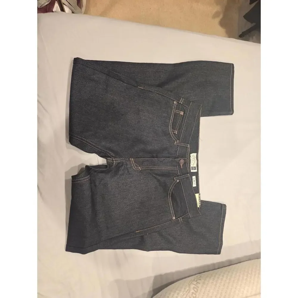 Nwt Recycled Blues Slim Fit Dark Wash Denim Jeans Size 32x32